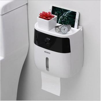 Rangement mural Douche pour serviette et papier hygiénique