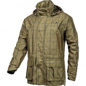 Baleno Moorland Tweed Foldable Jacket - Khaki Check