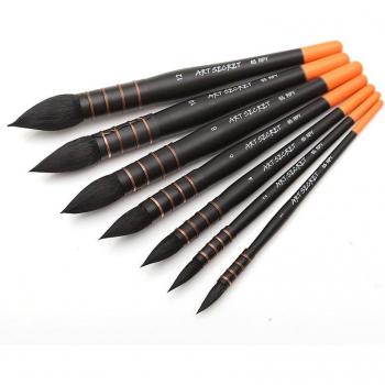 Artist Watercolor Brushes - Horse Hair & Squirrel Hair