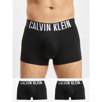 Bóxer Calvin Klein Trunk Logo Negro/Blanco (Set de 3) - XXL