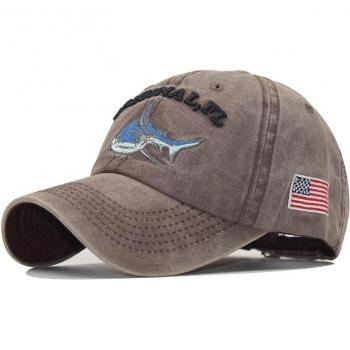 Gorra de béisbol tiburón para primavera y verano
