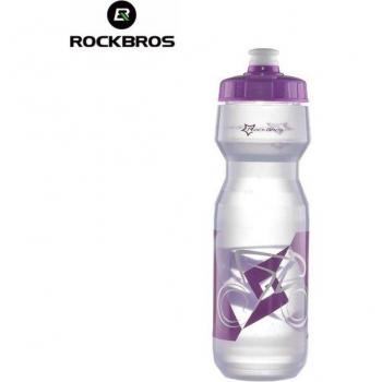Botella de Ciclismo ROCKBROS 750ml, Escurrible, A Prueba de Fugas, Sin Sabor, Plástico PP5-Free