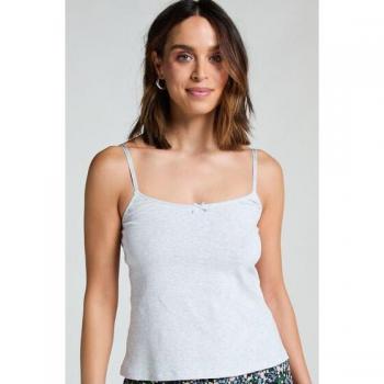 Pijama top en punto delicado gris – Hunkemöller