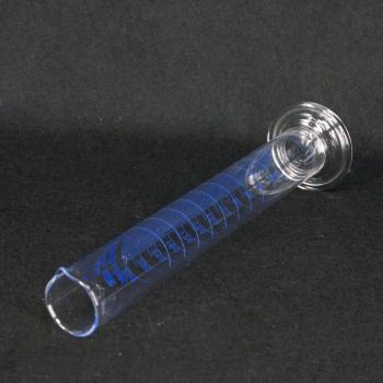 Pipeta de vidrio graduada de 250 ml para laboratorio con boquella