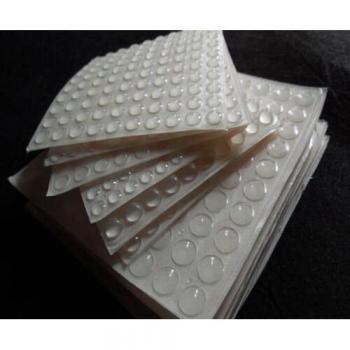 100pcs Self-Adhesive Silicone Half-Circle Pads