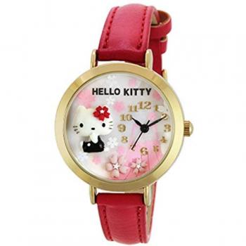 Hello Kitty Sakura Japanese Deco Wall Clock MJSR-F01