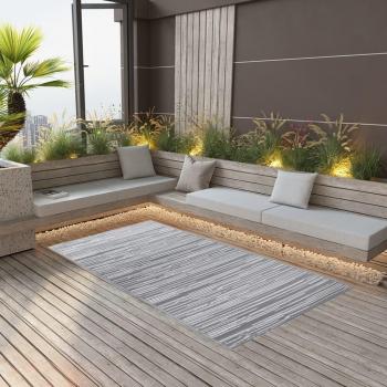 VidaXL Garden Mat Grey 80x150 cm PP
