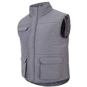 Chaleco acolchado multibolsillos Velilla - gris - M