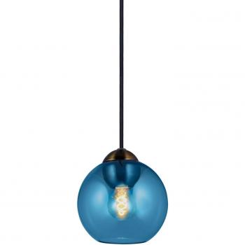 Halo Design Bubbles Pendelleuchte 14cm blau