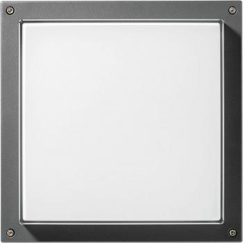 Bliz Square 40 Dimmable Wall Light 3000K Anthracite