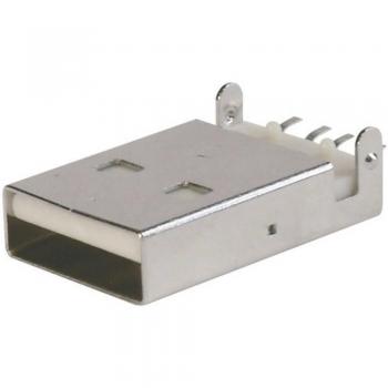 Ultra‑plateforme USB 2.0 Mâle – Tru Components TC‑A‑USB A‑LP‑SMT‑C‑203