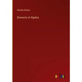 Davies, Charles: Elements of Algebra