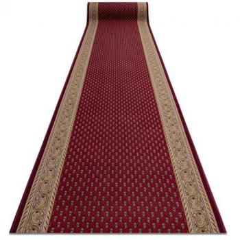 Inca Runner Maroon Slip-Resistant Rug