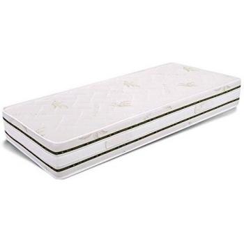 Miasuite 80x190 cm Colchón Individual, Espuma Viscoelástica, Alto 25 cm, Aloe Vera Top H25