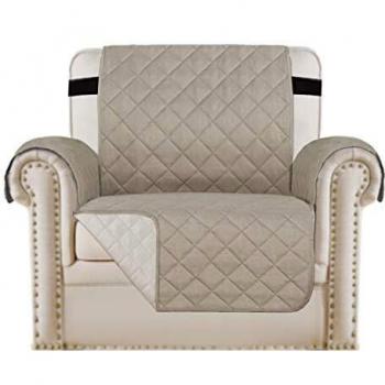 Funda Protectora de Silla BellaHills (1 Plaza, Caqui/Beige)