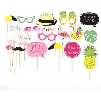 Bunte Karikatur-Partyaccessoires