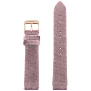 Correa Leather Velvet/Pink 38mm Watx