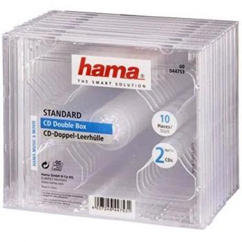 Cajas para CD Hama, 10 Unidades