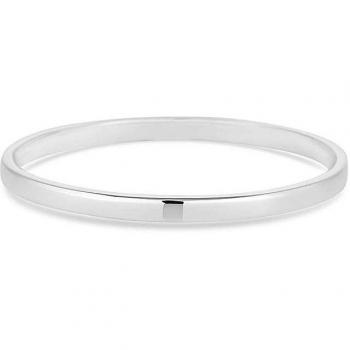 Sterling Silver 925 Classic Bangle Bracelets