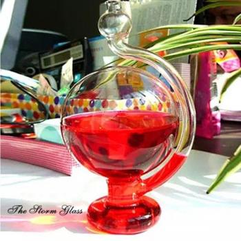 Innovative Glass Weather Storm Forecast Bottle Barometer