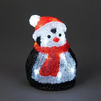 Battery Operated Acrylic Christmas Penguin