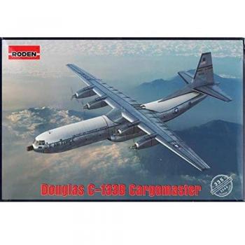 Roden C133B Cargomaster USAF Transport Aircraft - Plastic Model Airplane Kit