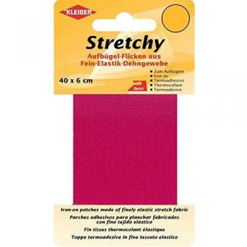 KLEIBER Stretchy Bügel Flicken, 400 x 60 mm, pink
