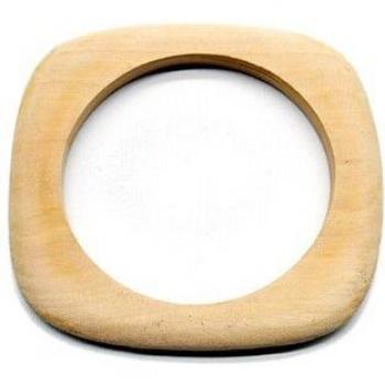Large Round Wooden Bracelets