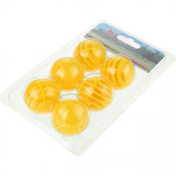 6 Pcs Hollow Golf Training Balls - 42mm for Indoor/Outdoor