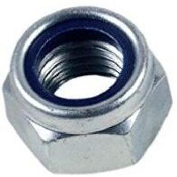 Ecrou Indesserrable avec Bague Nylon M3 Inox A4 - 200 unités