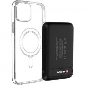 Cover Progettata per iPhone 12 Mini con Powerbank 5000 mAh, compatibile MagSafe – Swissten