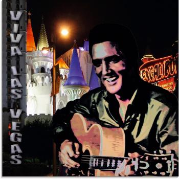 Artland Glasbild »Elvis Presley« – Meisterwerk der Musikgeschichte
