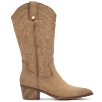 Botas de mujer Xti 14430803 en color beige