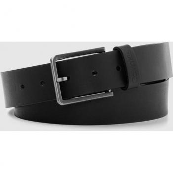Cinturón de hombre Calvin Klein en cuero negro