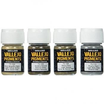 Vallejo Mud & Sand Pigment Set