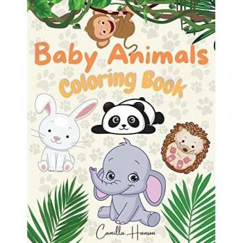 Baby Animals Coloring Book