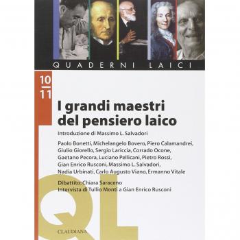 I grandi maestri del pensiero laico