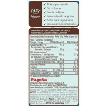 Toast léger Diet‑Radisson 100 g