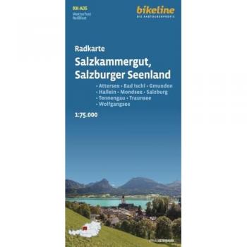 Radkarte Salzkammergut - Salzburger Seenland (RK-A05)