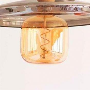 Bombilla vintage Kanter XL luz LED 4W E27 ámbar Ø12x19 cm