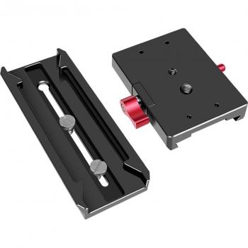 Quick Release Plate Camera Tripod Monopod P200 QR Aluminium Alloy Clamp Adapter for Manfrotto 501 500AH 701HDV 503HDV 7M1W 577