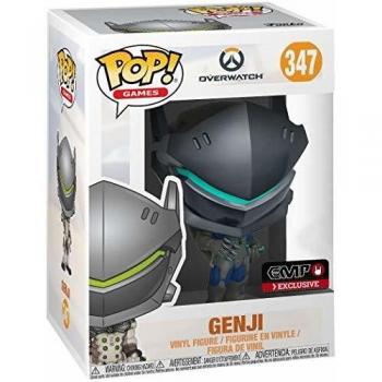 Figurine Funko Pop! Overwatch S3: Genji (Édition Spéciale Armure en Fibre de Carbone)