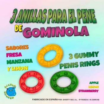 Picante Diablo: Tres Anillas de Gominola