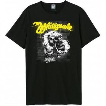 T-shirt amplificata unisex Graffiti Whitesnake