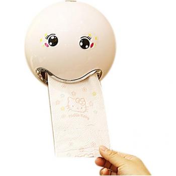 Cute Smile Face Tissue Box