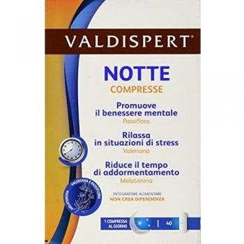 Vemedia Pharma Valdispert Notte 1mg Di Melatonina 40 Compresse