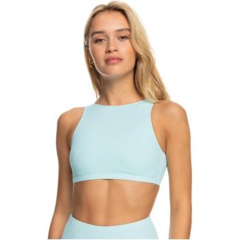 Top de bikini recortado para mujer Roxy Pro The Pop Up