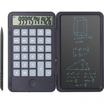 Desktop Calculator with 6.5 Inch Writing Board