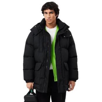 Giacca Puffer Lacoste Uomo Nera Taglia M