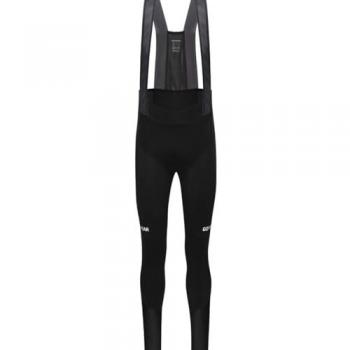 Gore Wear Spinshift Thermo Mallas de Ciclismo con Tirantes Hombre Negro
